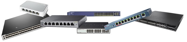 Selection of the right network switch for the installation is essential.
