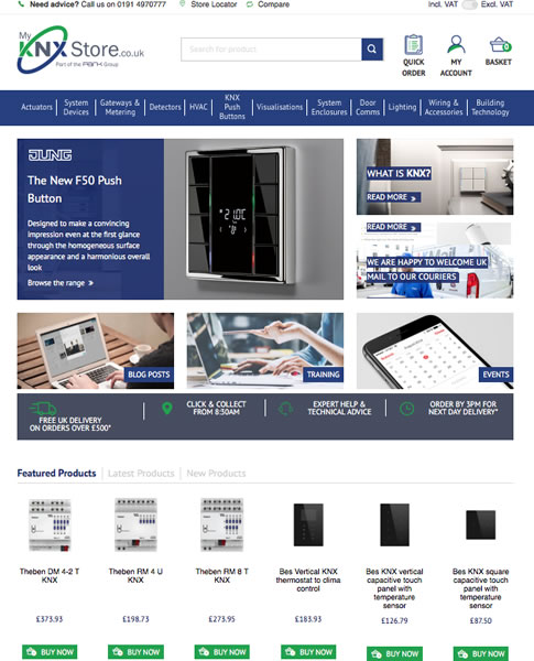 My KNX Store Relaunches Website