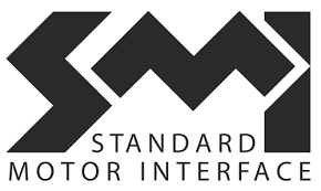 The SMI (Standard Motor Interface) addressable control bus supports up to 16 motors on a single data line.