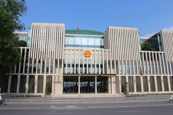 The National Assembly Building of Vietnam in Hanoi is fitted with KNX.