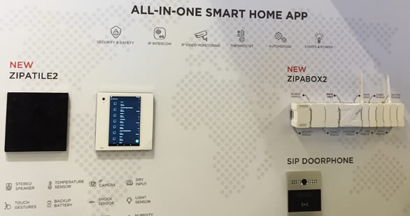 The Zipato complete offering for home control and monitoring.