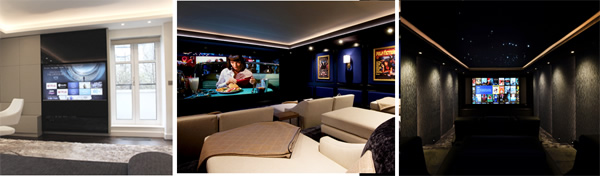 CEDIA members install bespoke home entertainment systems for a wide range of clients.