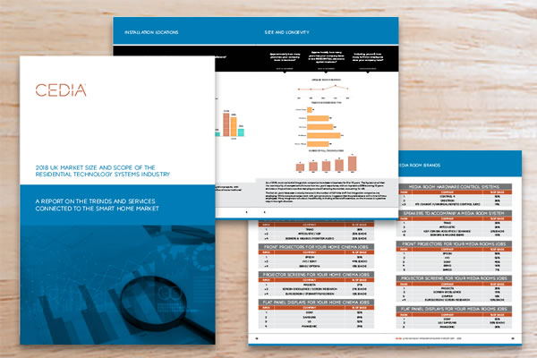 CEDIA Reveals UK Home Technology Market is Worth Almost GB700 Million