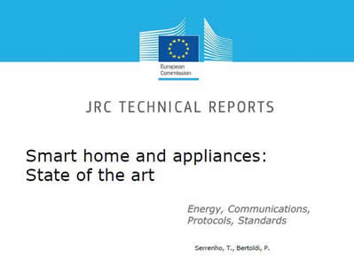 Smart Home and Appliances- State of the Art Report