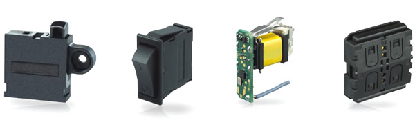 The ZF EHS is available in the form of a 'raw' energy harvesting generator or generator with PCB and antenna system, as a rocker switch, snap switch or light switch module.